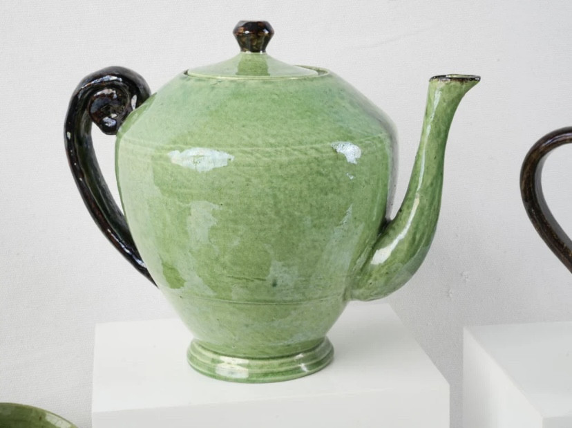 Service à thé Dieulefit style Art Déco années 50