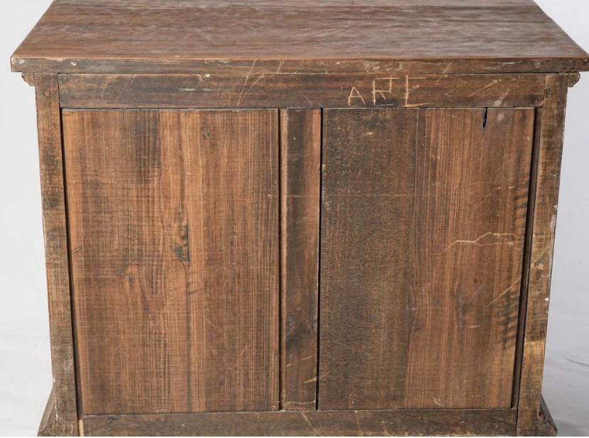 Buffet en bois peint années 40’s-photo-6