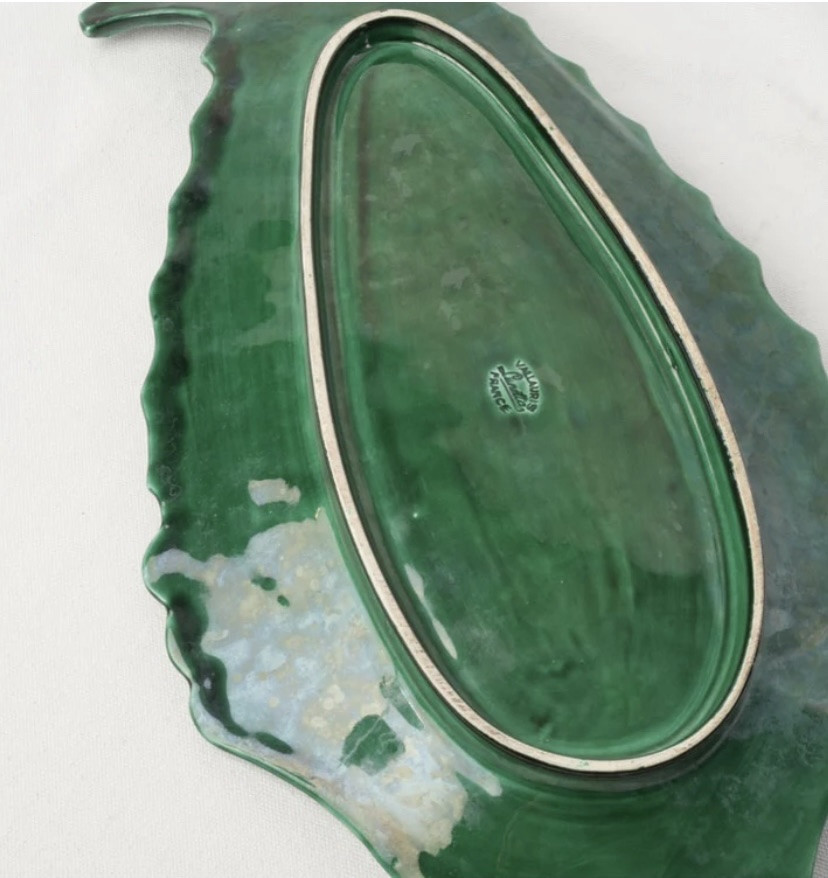 Plat à poisson Vallauris des années 50’s-photo-4