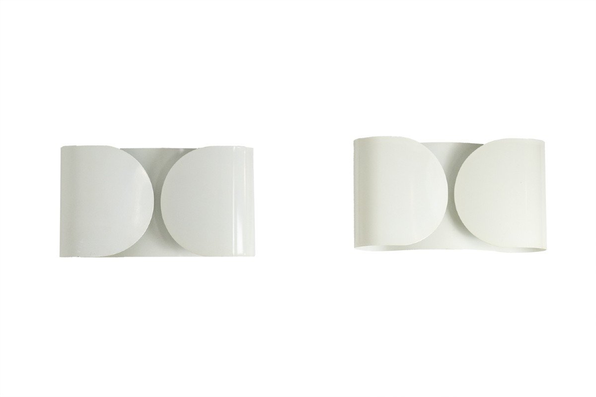 Tobia Scarpa For Flos, Pair Of Wall Sconces, 1980s, Ls5419321a