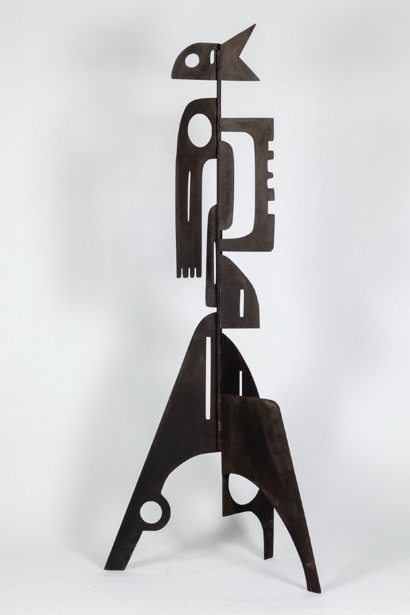 Léo Pacha, Sculpture Un Metal, Contemporary Work, Ls54471554c-photo-1