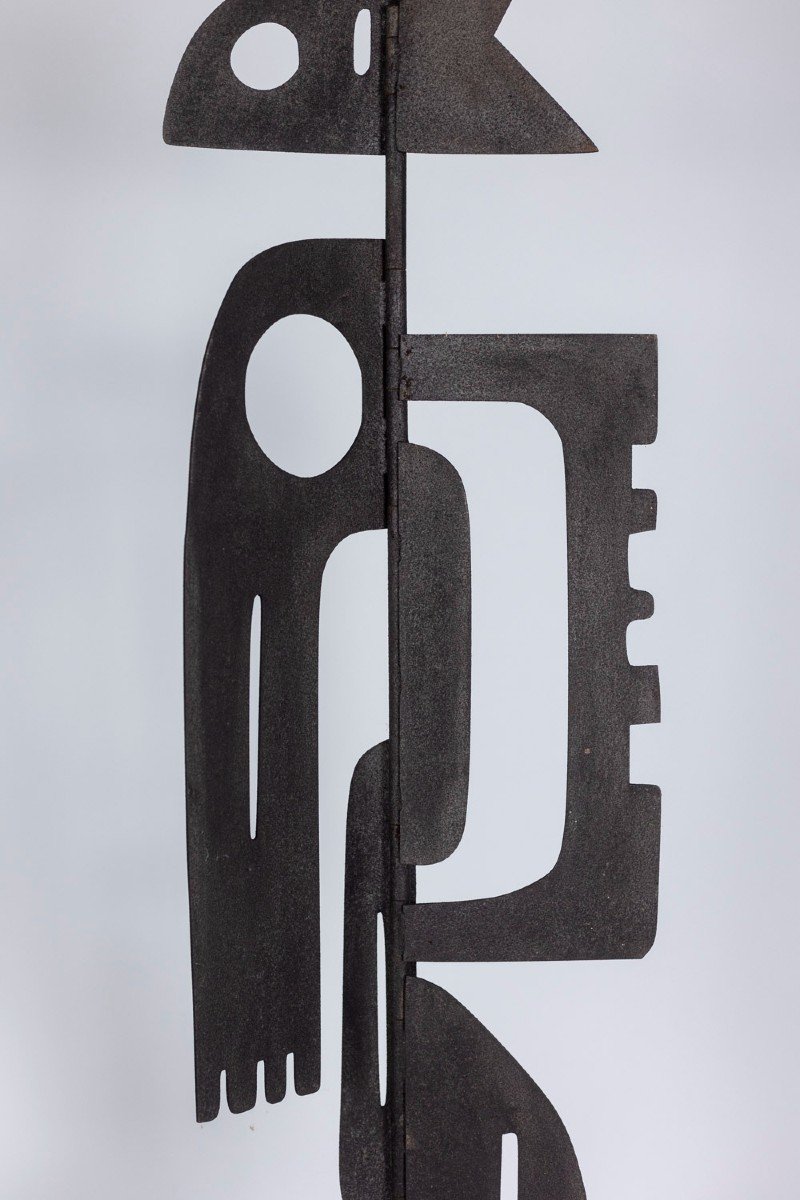 Léo Pacha, Sculpture Un Metal, Contemporary Work, Ls54471554c-photo-3