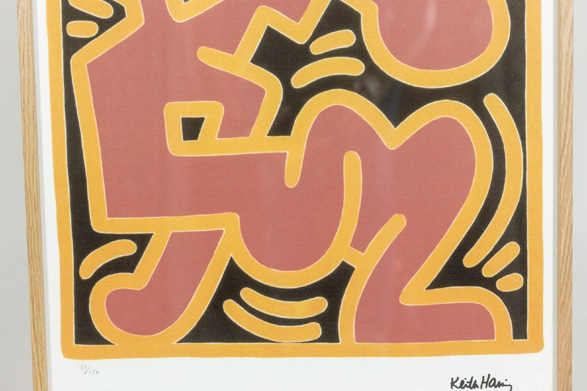 Keith Haring, Sérigraphie, Années 1990, LS5370C-photo-4