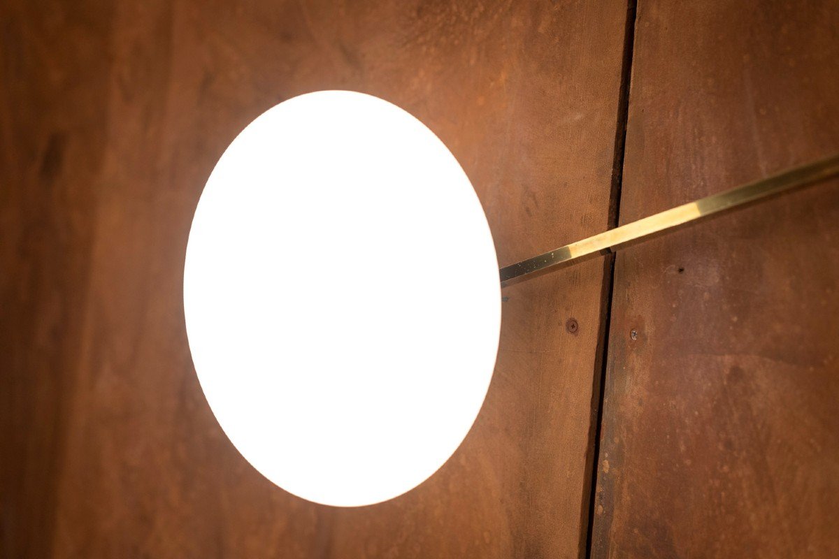 Wall Lamp, Or Suspension, With Six Sconces, Contemporary Work, Ls57381354a-photo-2