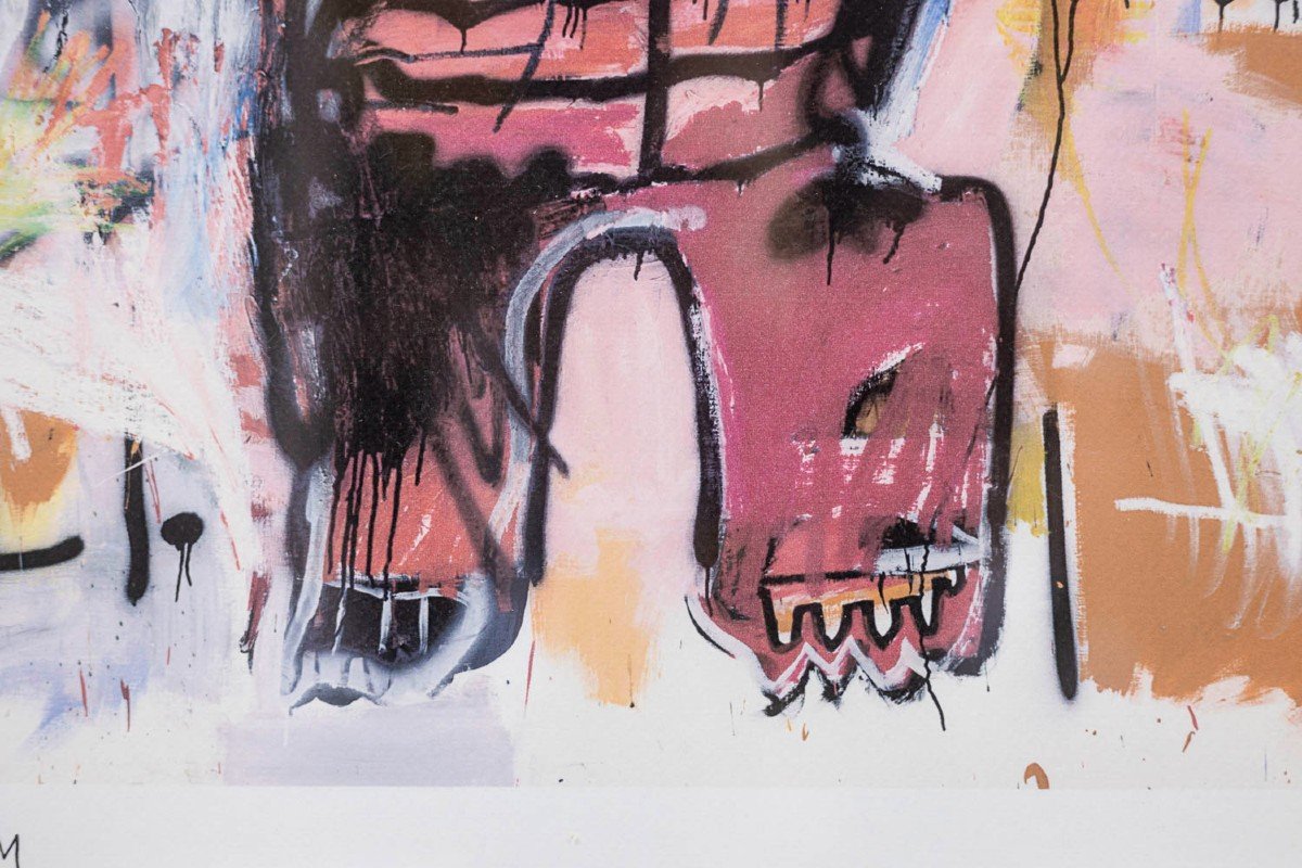 Jean-Michel Basquiat, Lithographie, années 1990, LS5718C680/6-photo-2