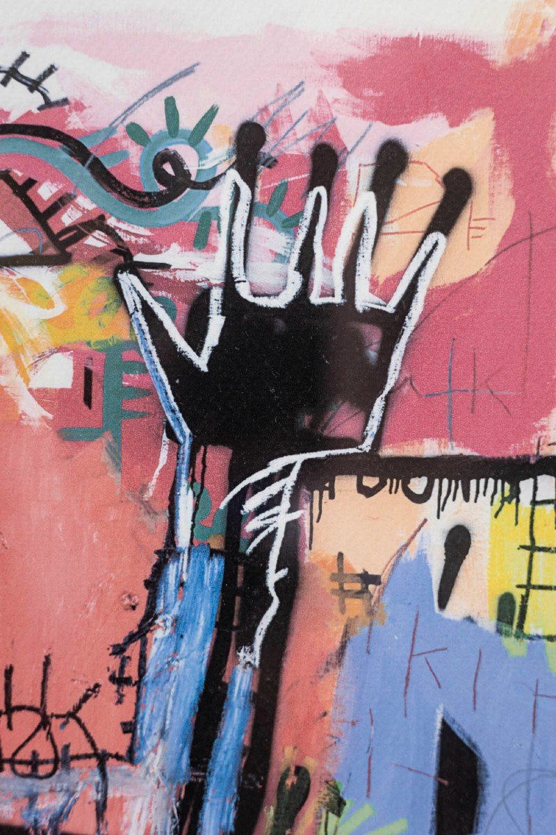 Jean-Michel Basquiat, Lithographie, années 1990, LS5718C680/6-photo-4