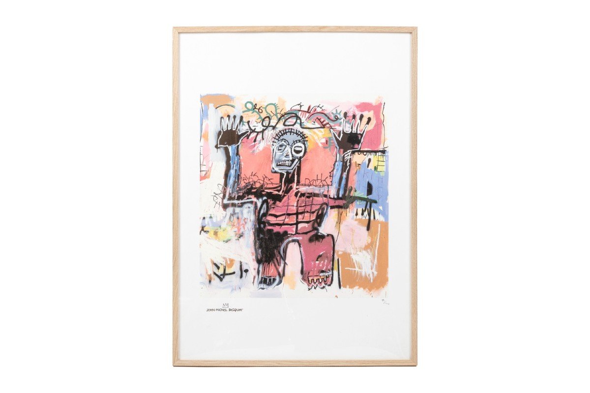 Jean-Michel Basquiat, Lithographie, années 1990, LS5718C680/6