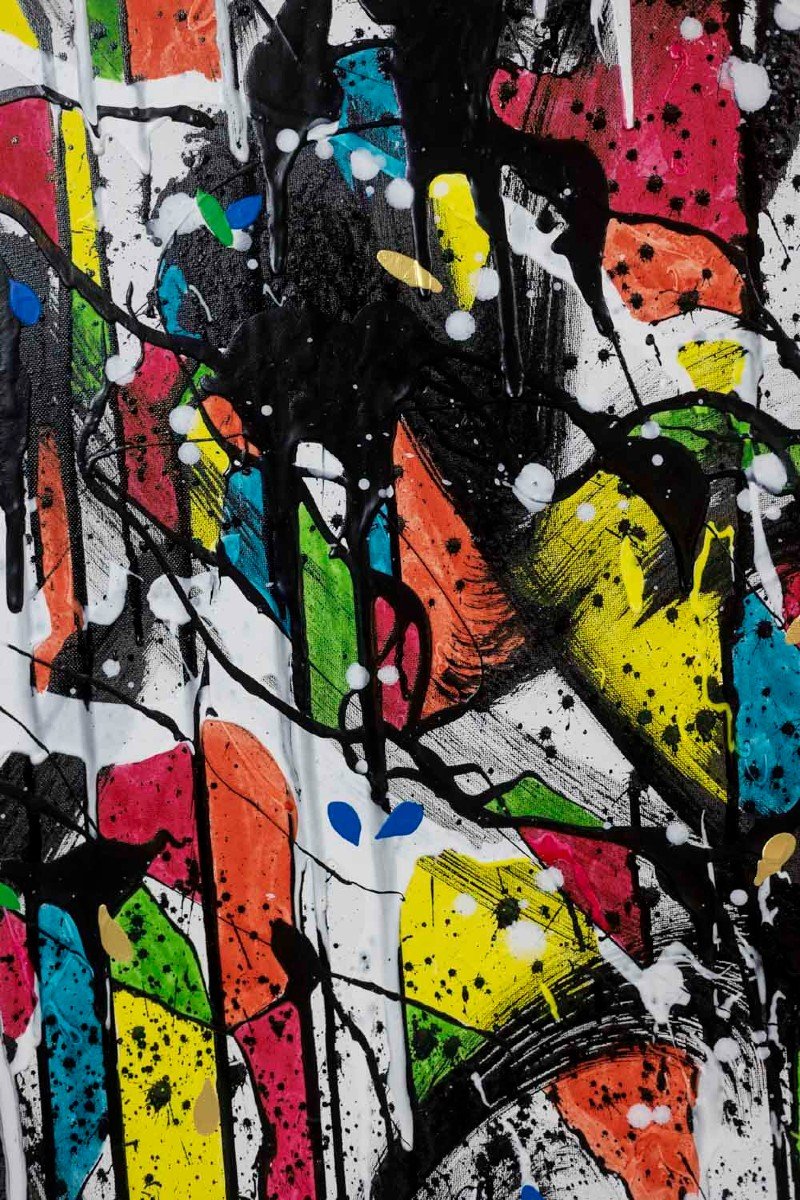 Dan Hôo, Acrylic On Canvas “les Lumières De La Raison”, 2023, Ls57604006c-photo-1