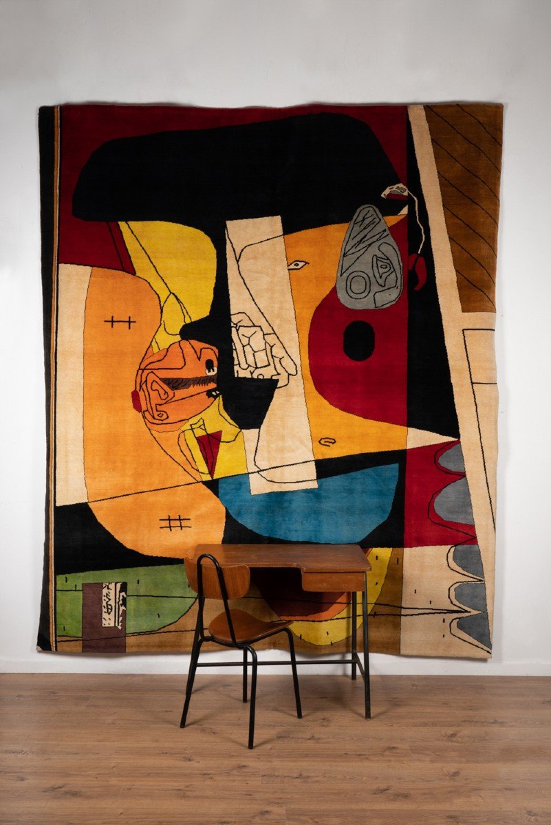 D’après Le Corbusier, Tapis, Ou Tapisserie. Travail Contemporain