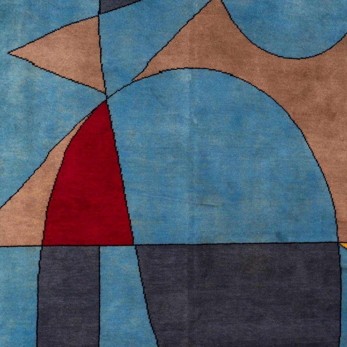 Carpet, Or Tapestry, Inspired By Delaunay. Contemporary Work-photo-3