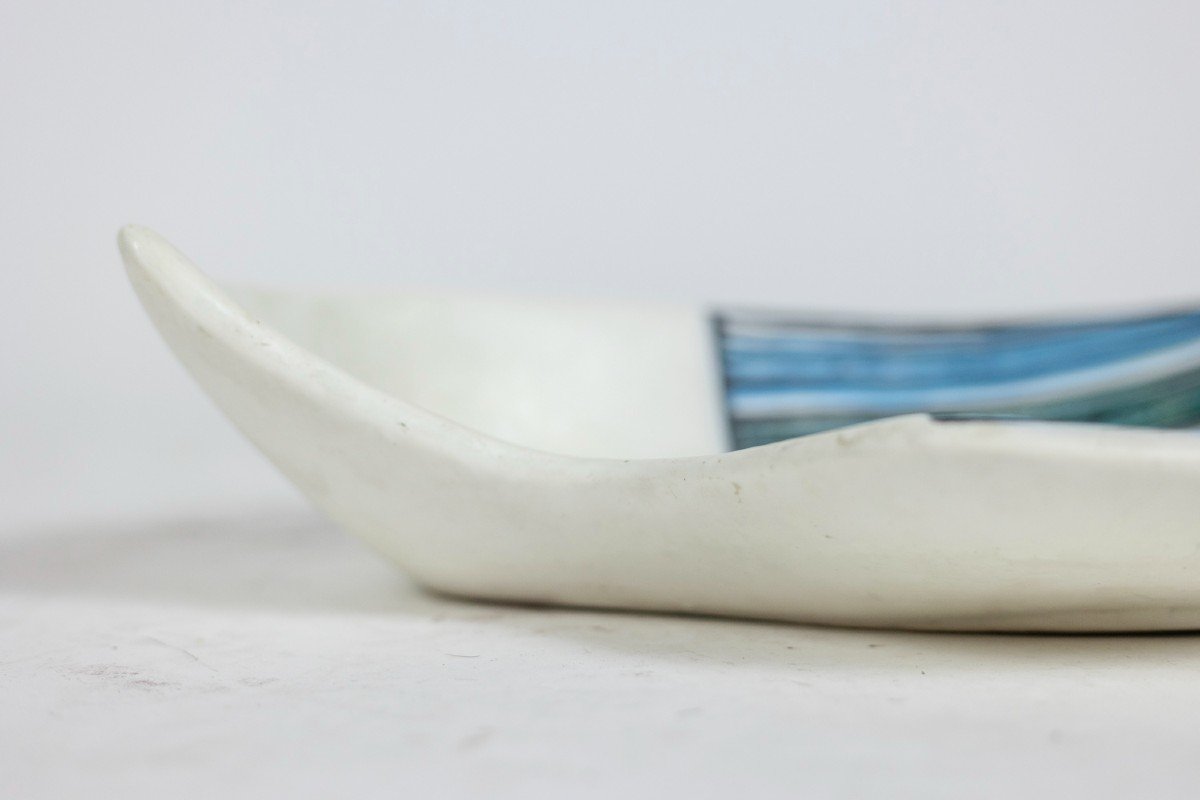 Roger Capron. Free Form Ceramic Cup. 1960s.-photo-3