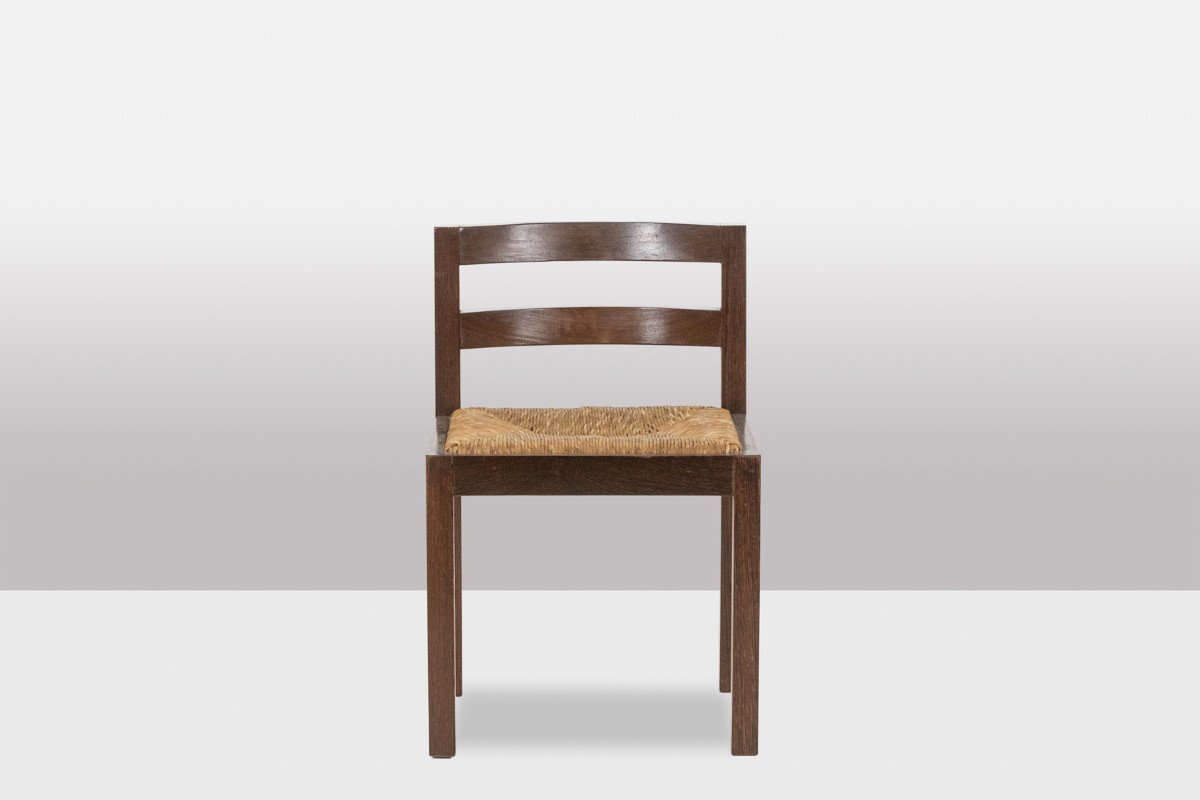 Wenge Dining Room Set. 1970s.-photo-8