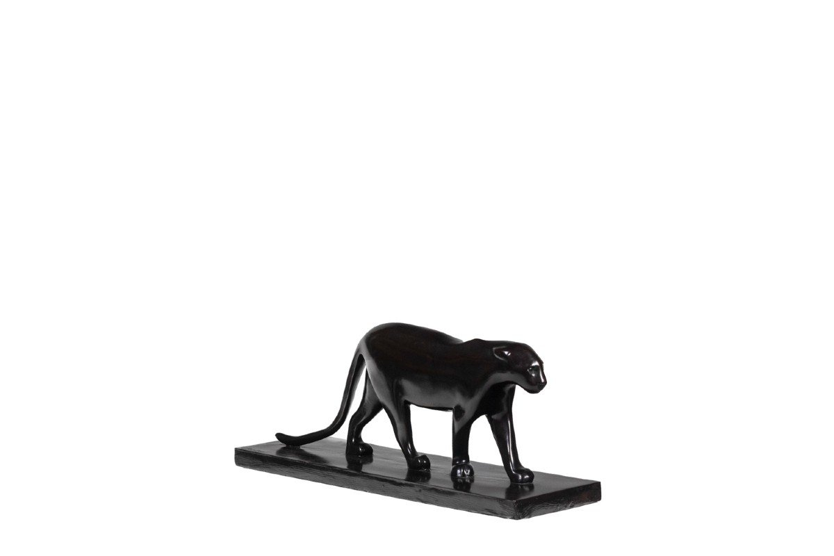 François Pompon. “black Panther”, Bronze, Print From 2006.