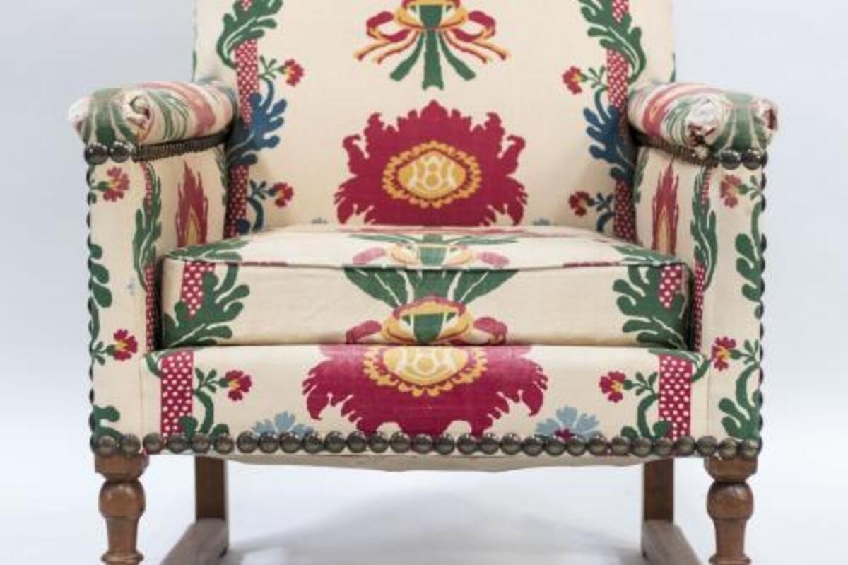 Set Of Four Louis XIV Style Armchairs.-photo-5