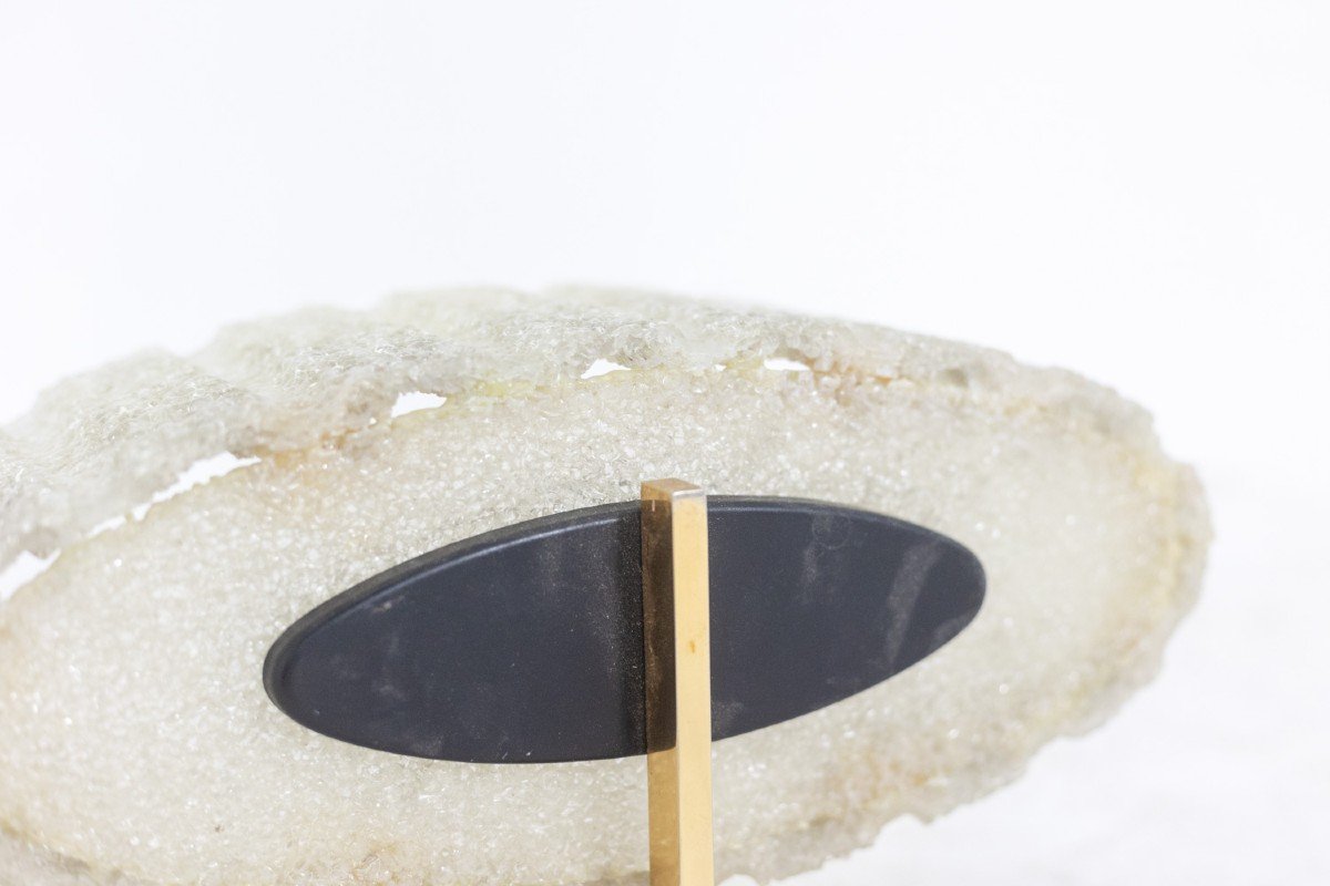 Maison Arlus. Granite Resin Wall Light. 1960s.-photo-2