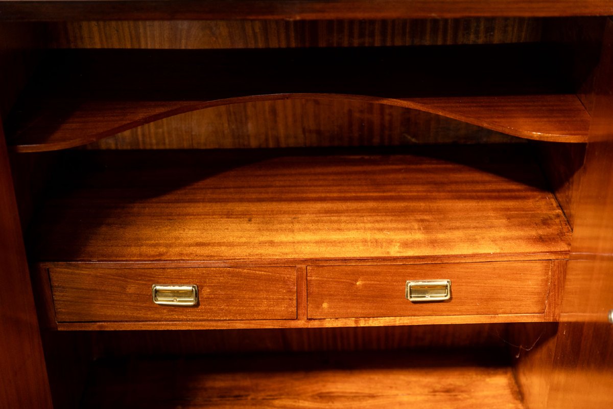 Rosewood “trompe-l’oeil” Sideboard. 1950s. Ls5875856t-photo-8