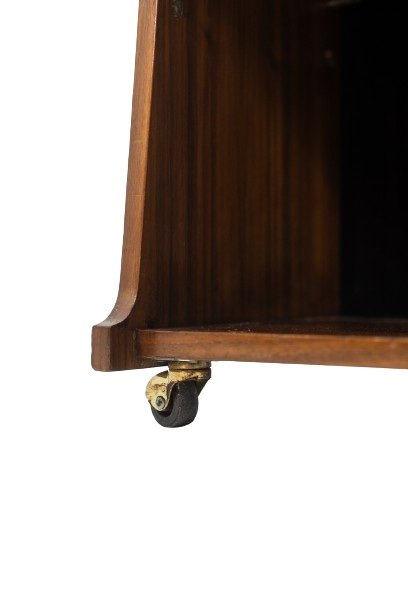 “double-sided” Rosewood Bookcase On Casters. Circa 1960. Ls58761008h-photo-7