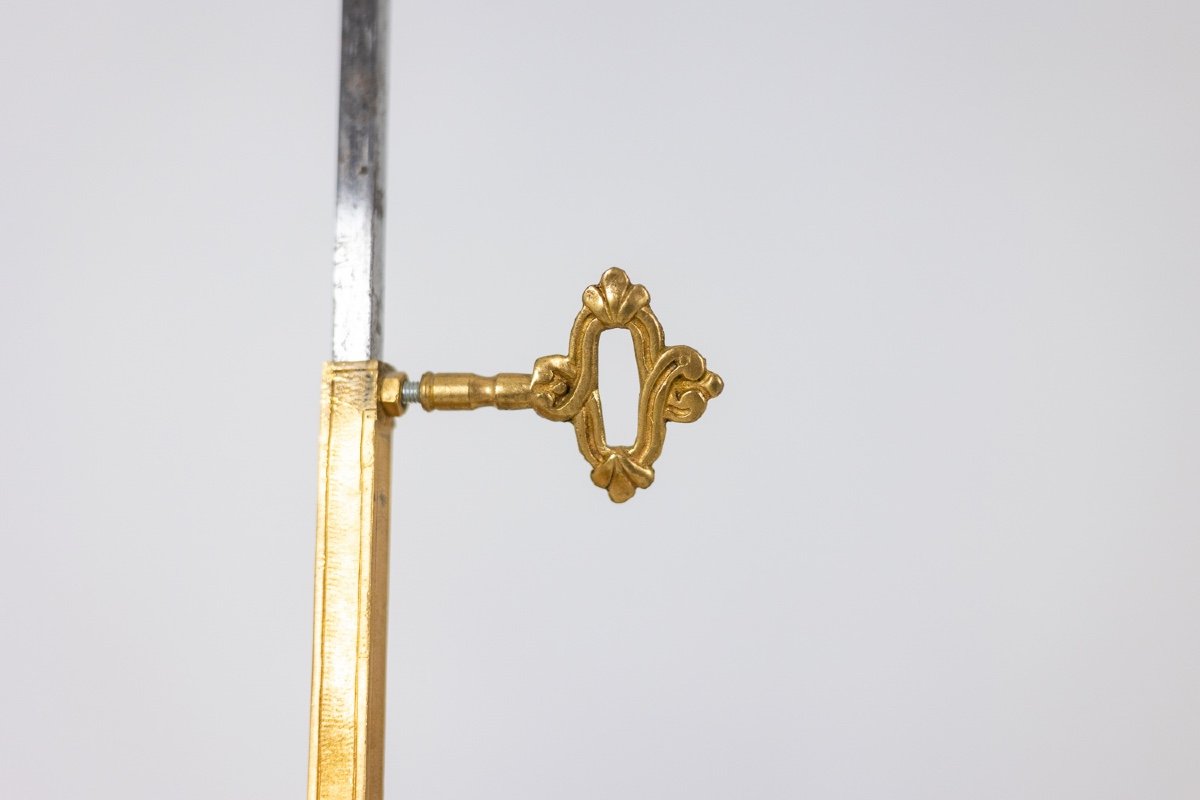 Gilt Bronze And Marble Hot Water Bottle Lamp. Circa 1900. Ls4945607i-photo-2