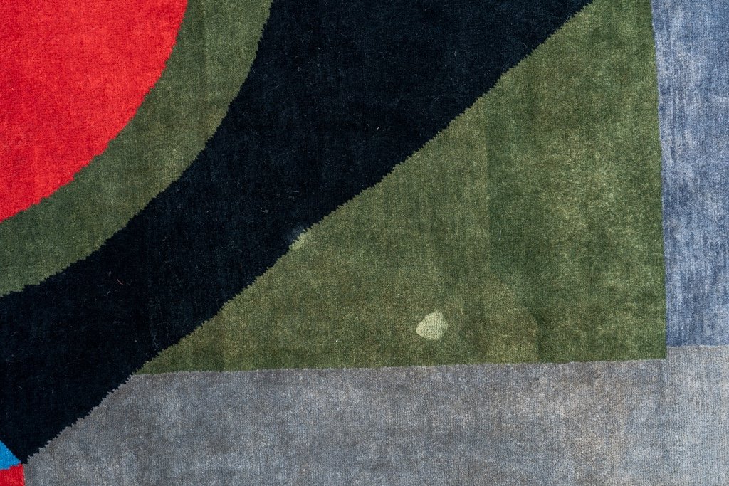 Tapisserie Tissée à La Main Inspirée Par Sonia Delaunay. Janvier 2023. Ls58065509e-photo-3