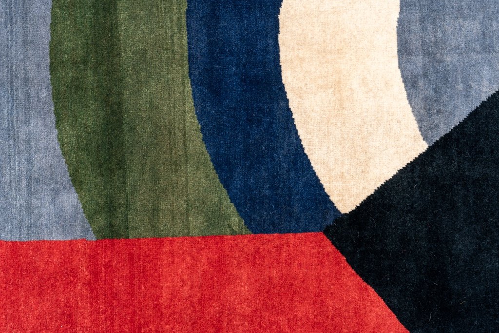 Tapisserie Tissée à La Main Inspirée Par Sonia Delaunay. Janvier 2023. Ls58065509e-photo-5