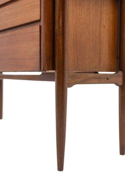 Free-form Teak Desk. 1950s. Ls614859q-photo-8