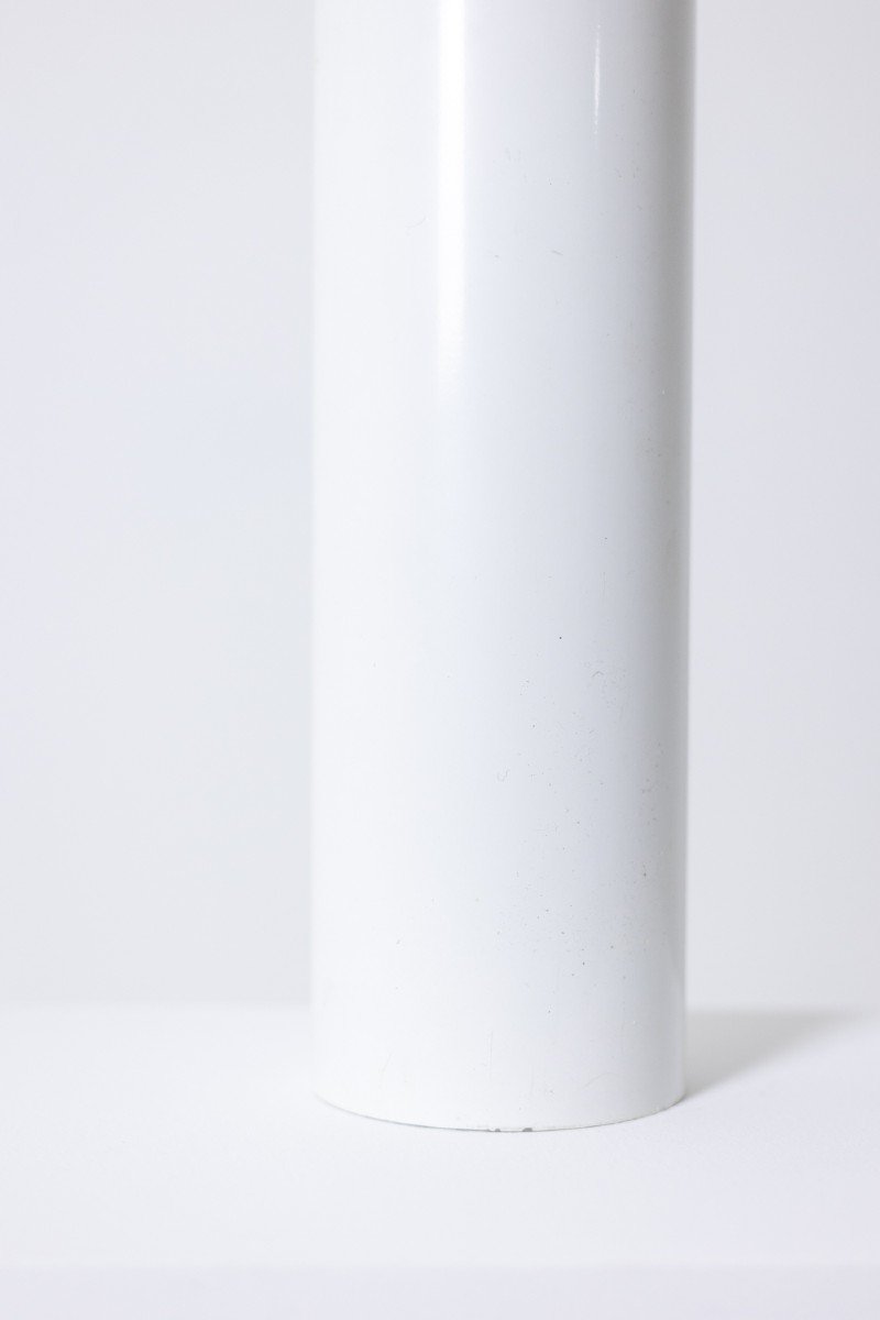 Maison Jansen. Ashtray In Lacquered And Chromed Metal. 1970s. Ls6182409m-photo-2