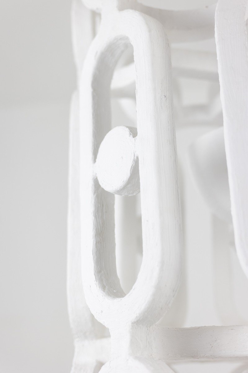 Plaster “eye” Lantern. Small Series Artist Work. Ls62552012a-photo-1