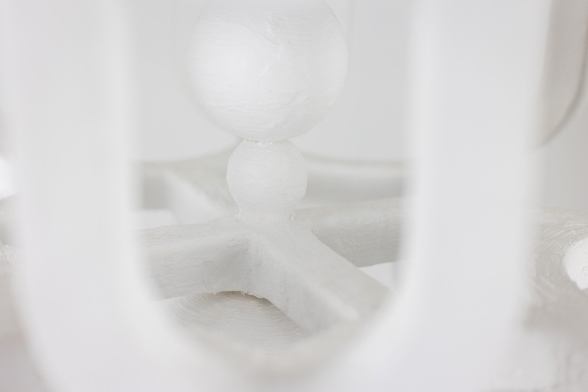 Plaster “eye” Lantern. Small Series Artist Work. Ls62552012a-photo-3