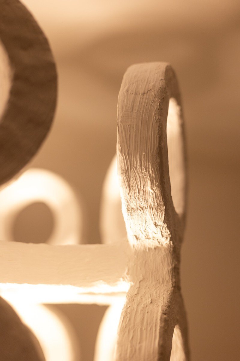 Plaster “eye” Lantern. Small Series Artist Work. Ls62552012a-photo-6