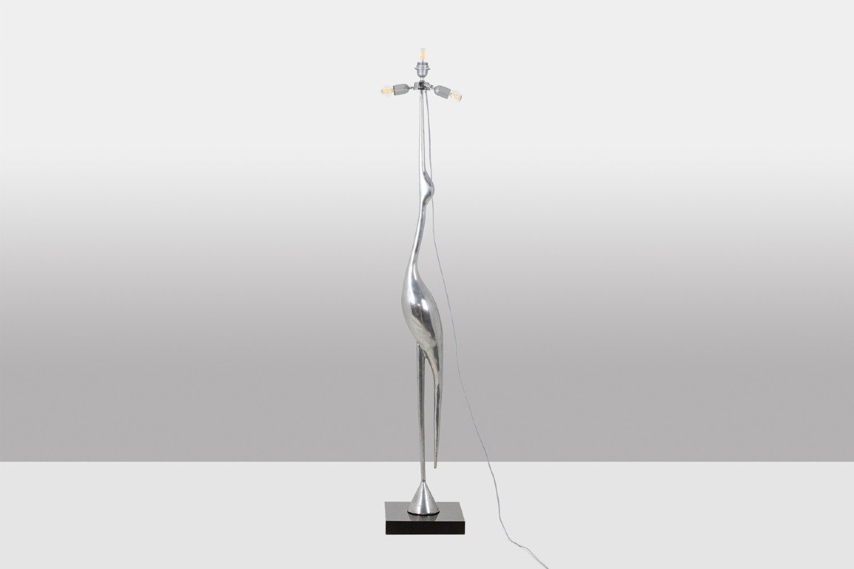 René Broissand For Santangelo. Floor Lamp. 1970s.  Ls63171328u-photo-3