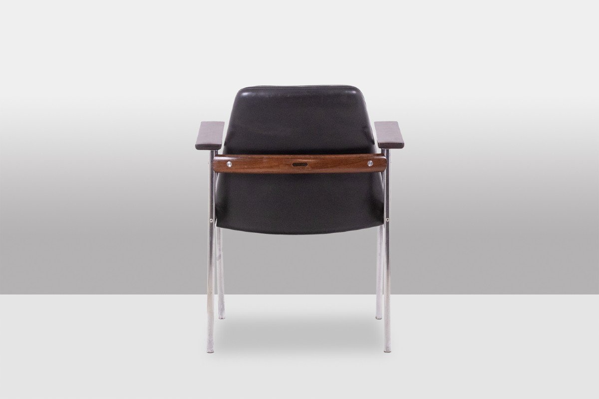 Sven Ivar Dysthe Pour Dokka. Fauteuil. Circa 1960. Ls6319333m-photo-4