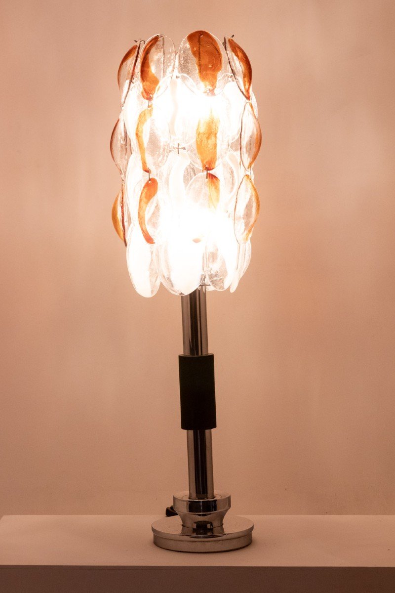 Mazzega. Pair Of Foot Lamps, Or Floor Lamps. 1970s. Ls637212009/2g-photo-2