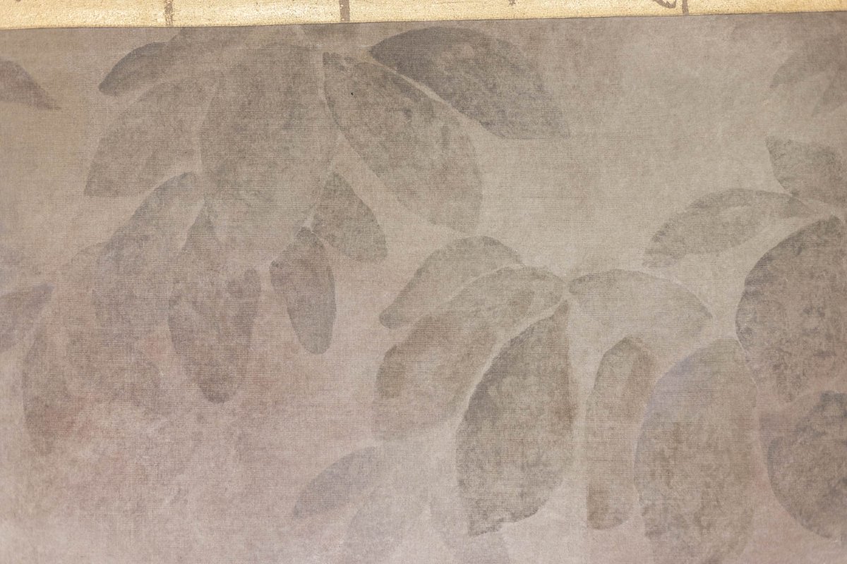 Toile Peinte Représentant Un Okapi Sur Un Fond Gris. Contemporain. Ls63391621b-photo-1