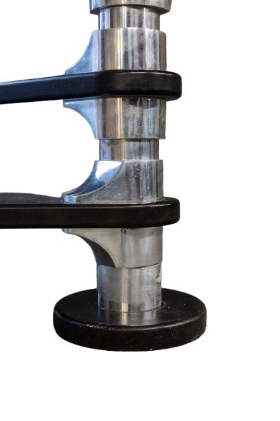 Roger Tallon. Aluminum And Mahogany Spiral Staircase. Circa 1970. Ls64143509m-photo-1
