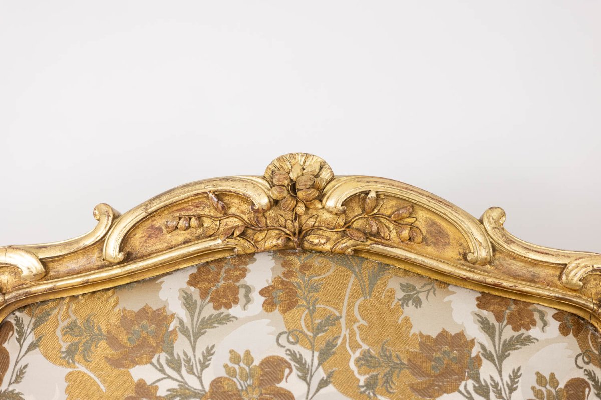 Louis XV Style Armchair, With Its Queen-style Backrest. Period 1900-1950. Ls5602435?m-photo-4