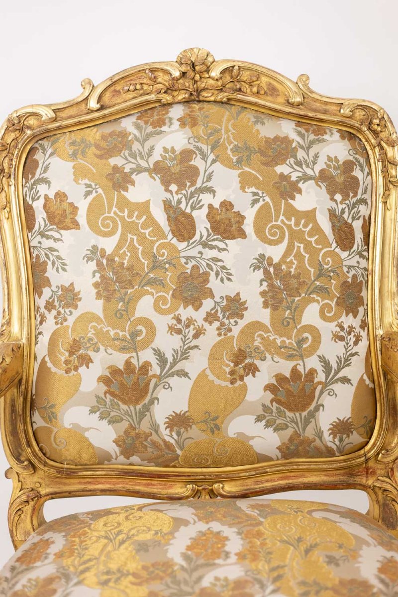 Louis XV Style Armchair, With Its Queen-style Backrest. Period 1900-1950. Ls5602435?m-photo-3