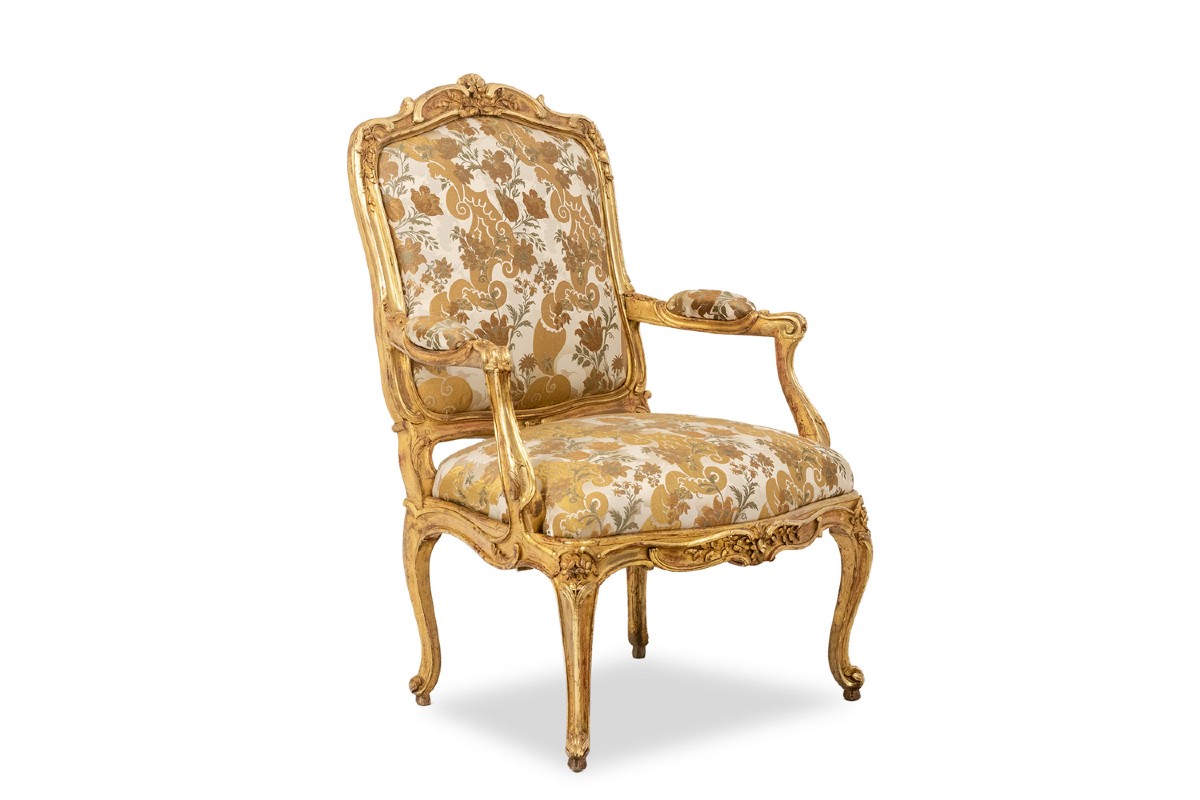 Louis XV Style Armchair, With Its Queen-style Backrest. Period 1900-1950. Ls5602435?m