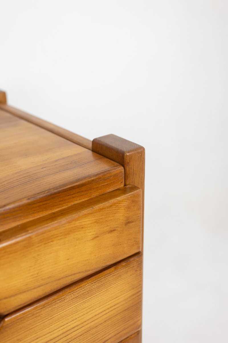 Maison Regain. Commode en orme. Circa 1970. LS6157909P-photo-4