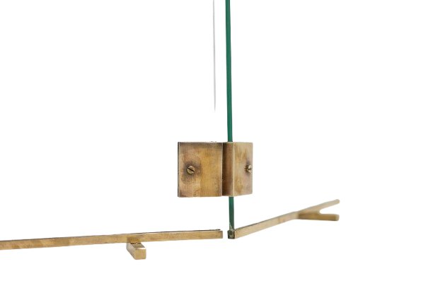 Jacques Adnet. Pare feu en verre et bronze. Années 1950. LS6459259S-photo-5