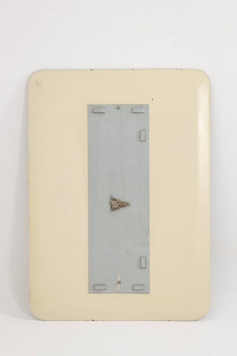 Two-tone Rectangular Mirror With Rounded Corners, Circa 1950 Ls6479458d-photo-1