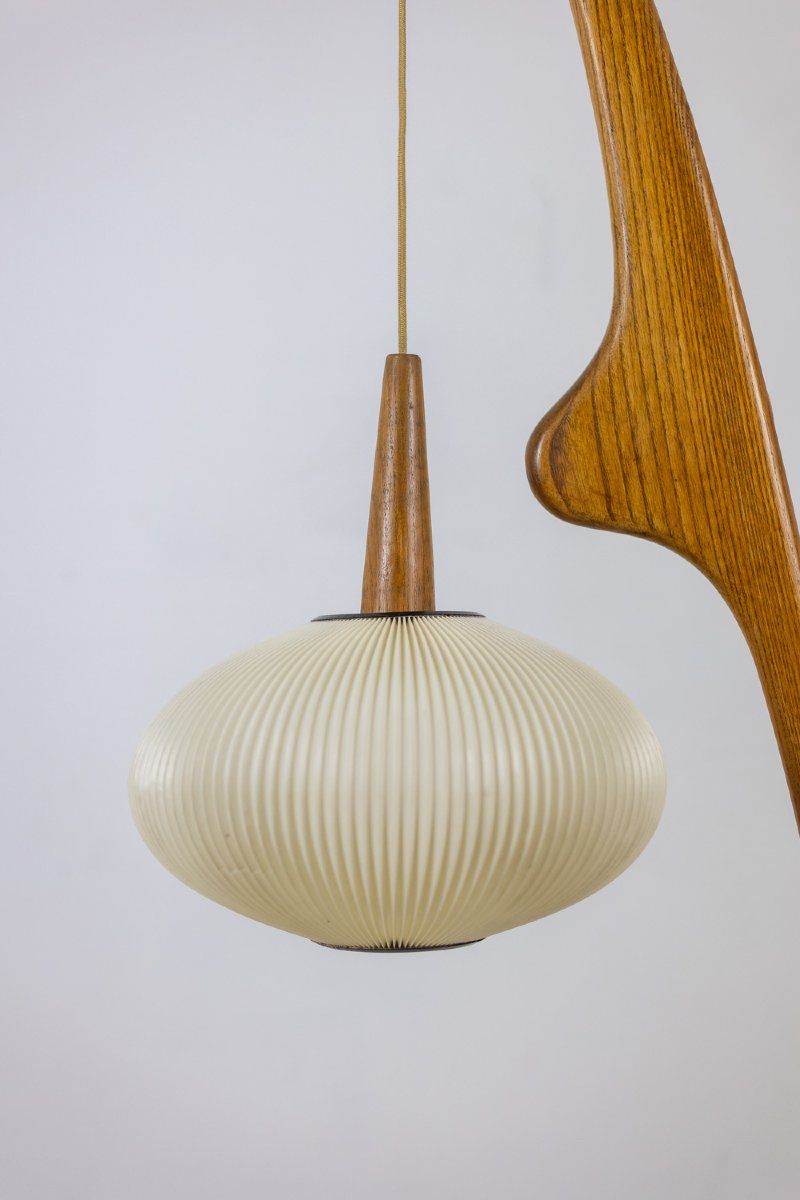 François Rispal Floor Lamp, “praying Mantis” Model. 1950s-60s. Ls56591406-photo-3