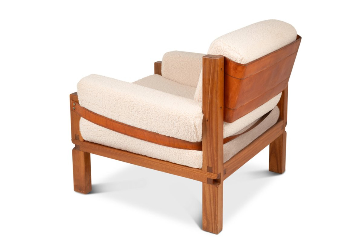 Pierre Chapo. Paire de fauteuils en orme. Années 1970. LS6493B2809M-photo-2