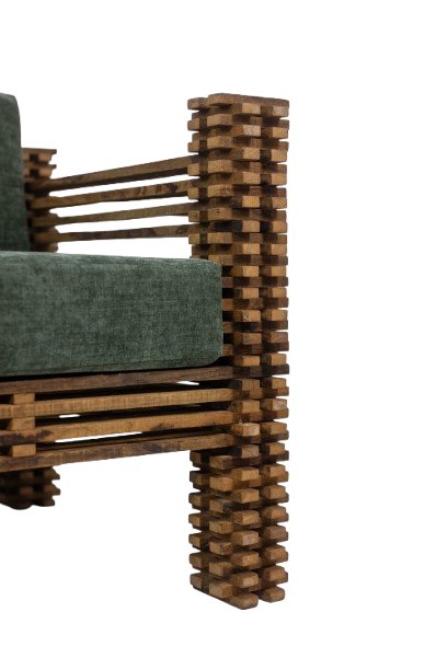 'kapla' 3-seater Sofa Or Wall-mounted Bench. 1960s. Ls6551-photo-2