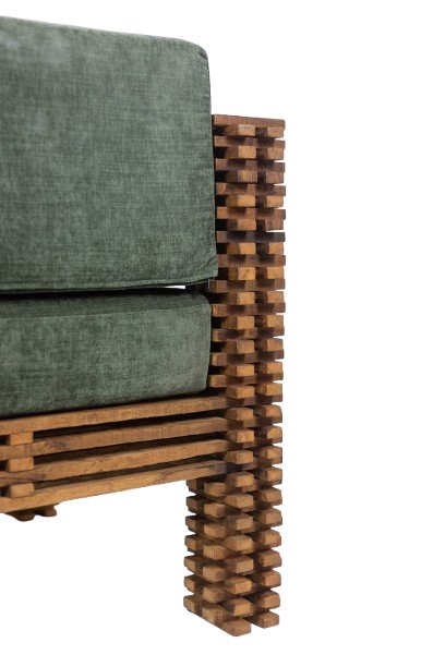 'kapla' 3-seater Sofa Or Wall-mounted Bench. 1960s. Ls6551-photo-8