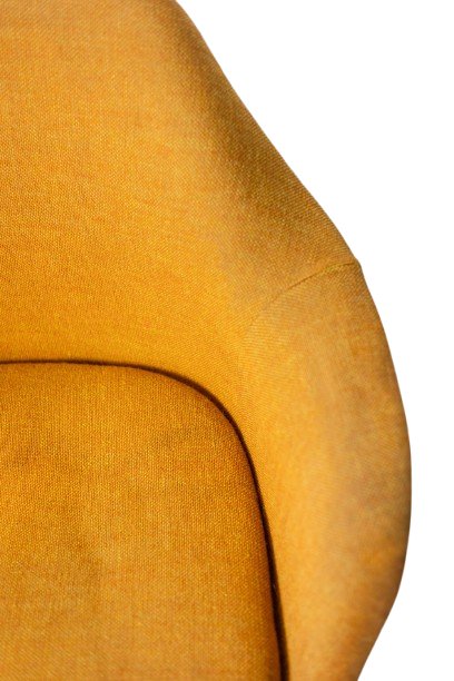 Eero Saarinen pour Knoll. Fauteuil 'Tulipe' jaune safran. Circa 1960-70 LS6555609P-photo-5