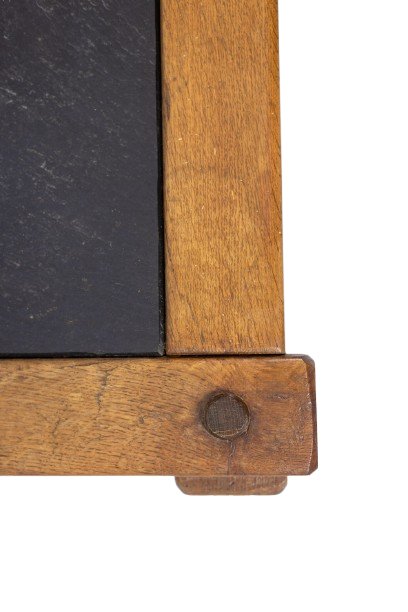 Pair Of Brutalist Coffee Tables In Oak And Slate. Circa 1960. Ls66021256/2p-photo-4