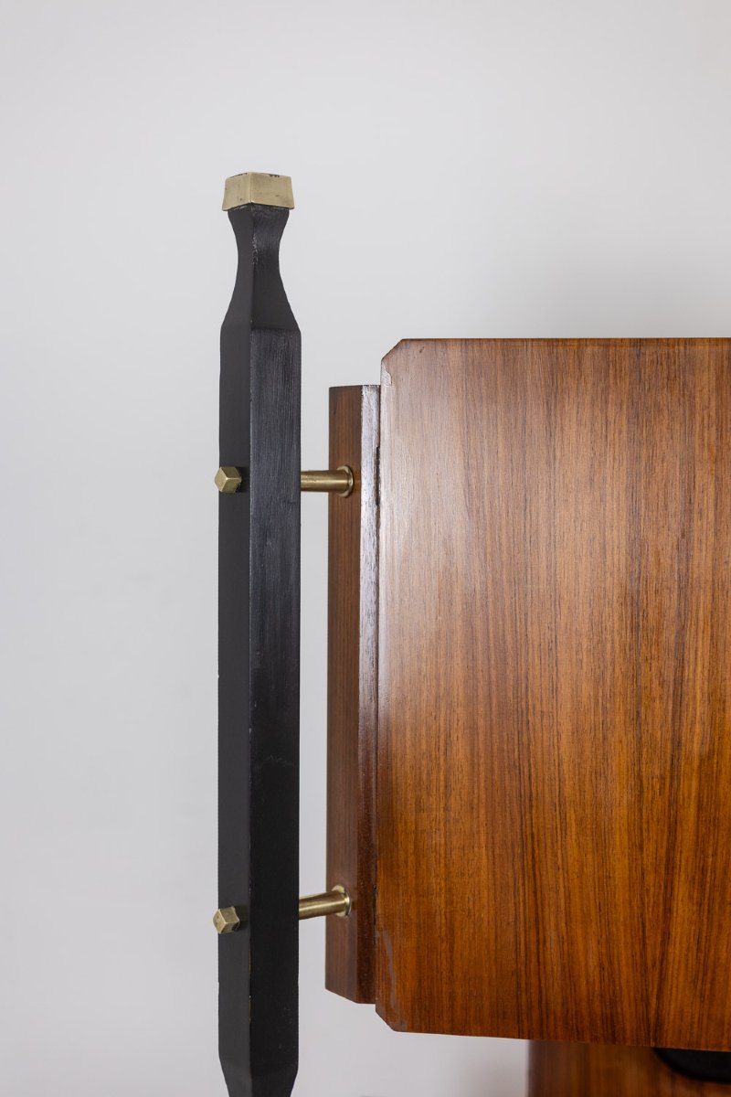 Pair Of Italian Teak Veneer Cabinets. 1960s. Ls65632009/2p-photo-5