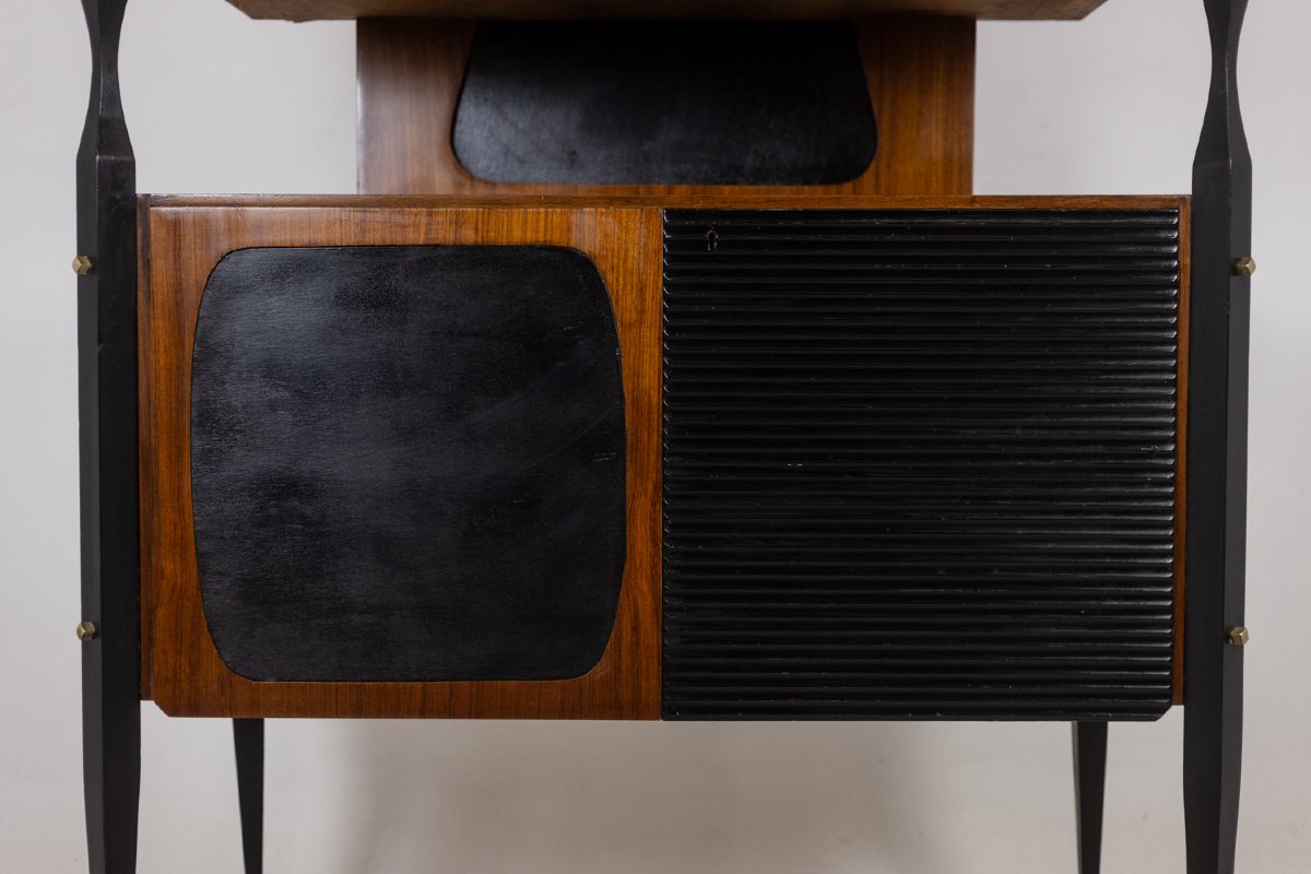 Pair Of Italian Teak Veneer Cabinets. 1960s. Ls65632009/2p-photo-7