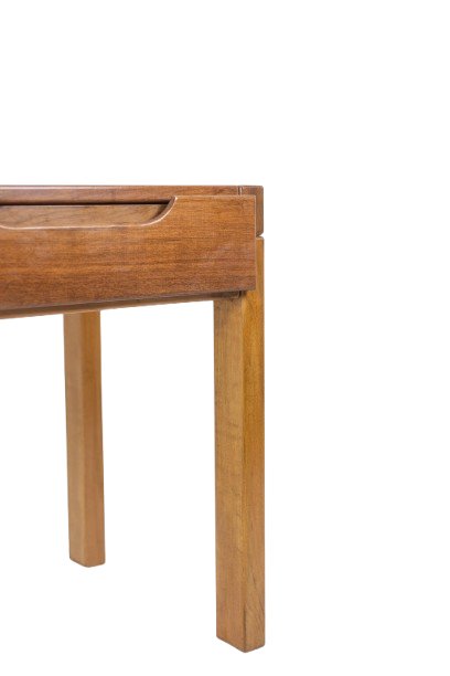 Flat Desk With Elm Wood Base, 6 Drawers On The Front. 1970s Ls65081357-photo-1