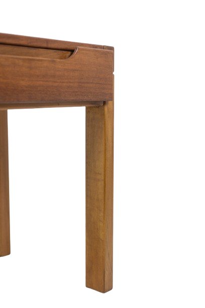 Flat Desk With Elm Wood Base, 6 Drawers On The Front. 1970s Ls65081357-photo-2